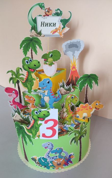 Картонена торта за детски градини