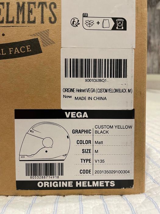 Каска за мотор VEGA Origine