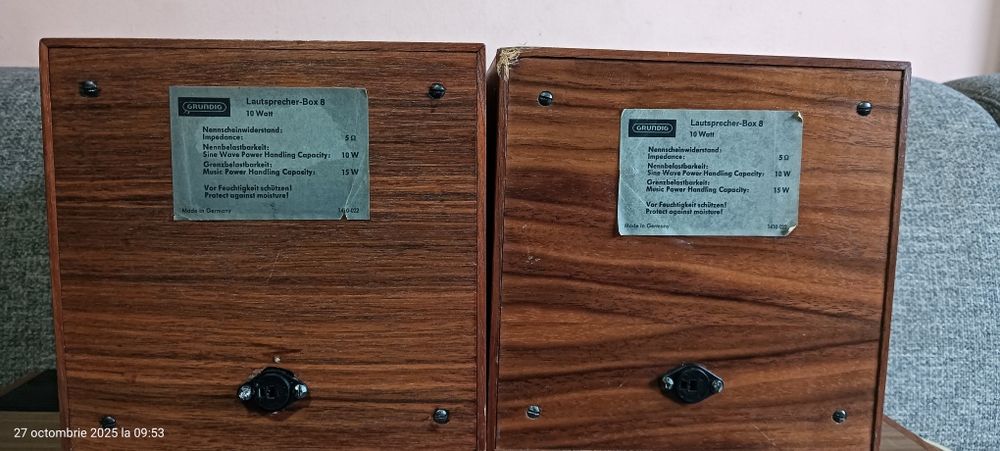 Amplituner Grundig RTV 380/Boxe Grundig Box 8