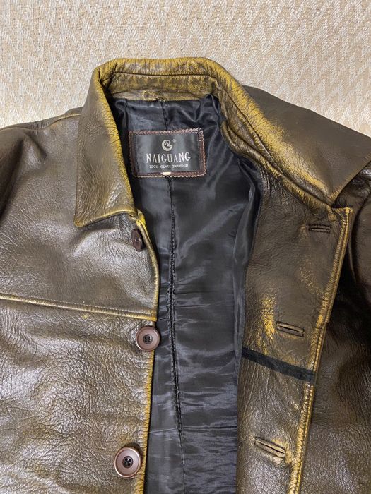 Продам натуральную кожаную куртку пиджак