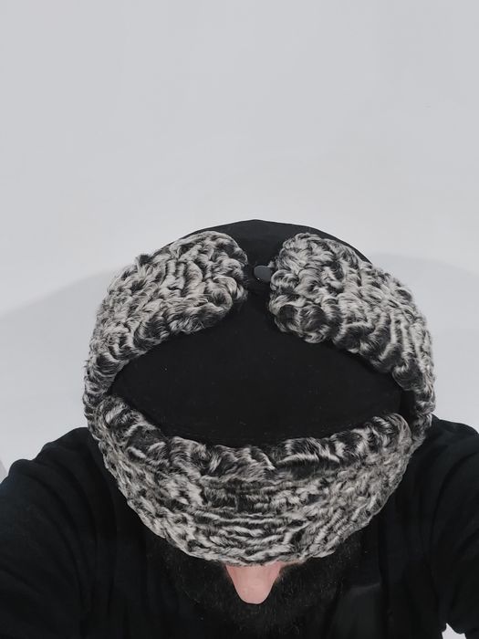 Шапка каракуль антика