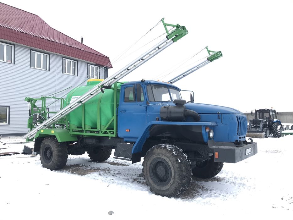 Опрыскиватель на базе Зил 131, КАМАЗ, урал, Газ 3308, Газ 66