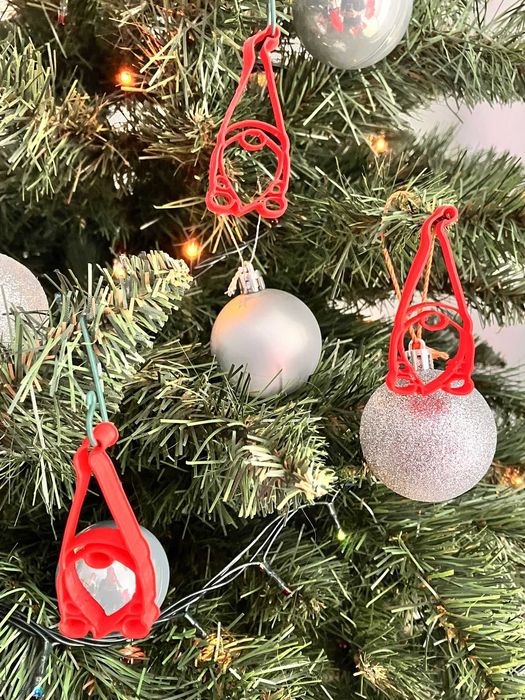 Gnomi de Crăciun 3D - Pe Bucată sau Seturi - Albastru, Roșu, Alb