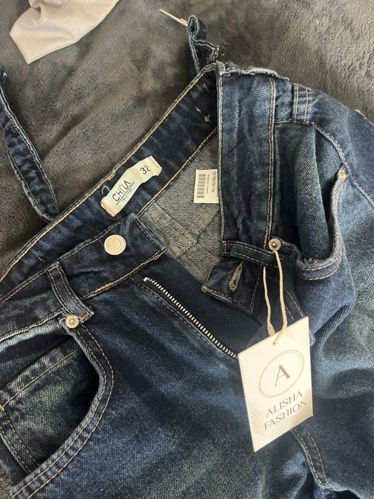 Navy blue jeans