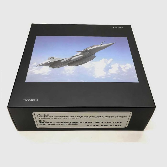 Macheta avion metalica Rafale B Nato scara 1:72 21 cm