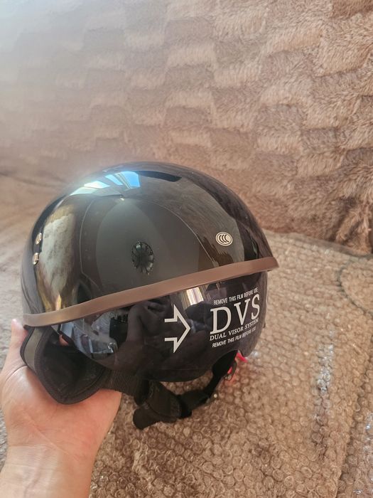 Шлем каска с очками