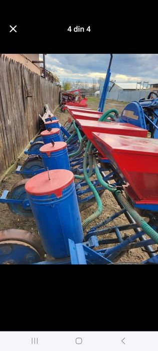 Semanatoare porumb cu fertilizare