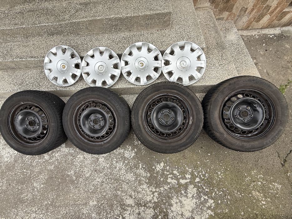 Roti complete anvelope iarna 195x65xr15