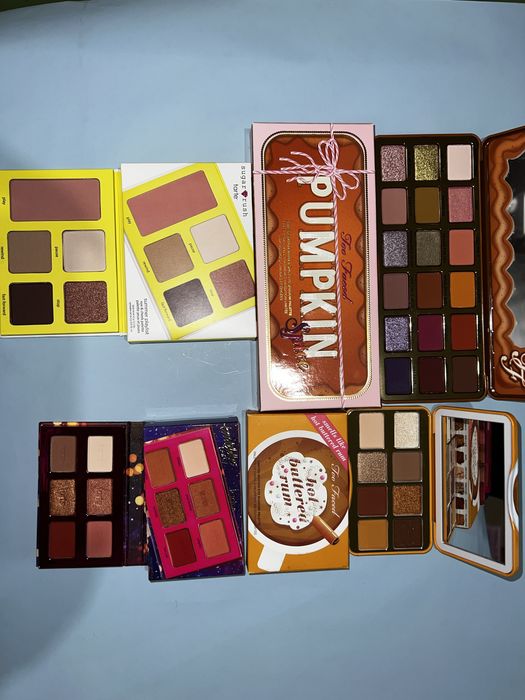 Палитри Huda,Natasha Denona,Charlotte Tilbury,ABH,Kylie,Too faced и др