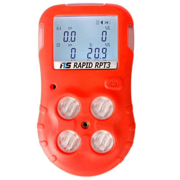 газоанализатор CH4-CO-H2S-O2 четырехканальный Rapid Portable RPT3