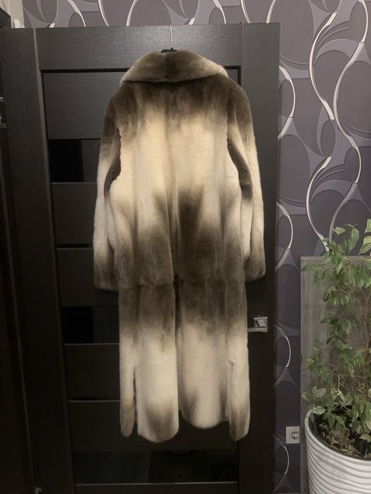 Шуба норковая длинная