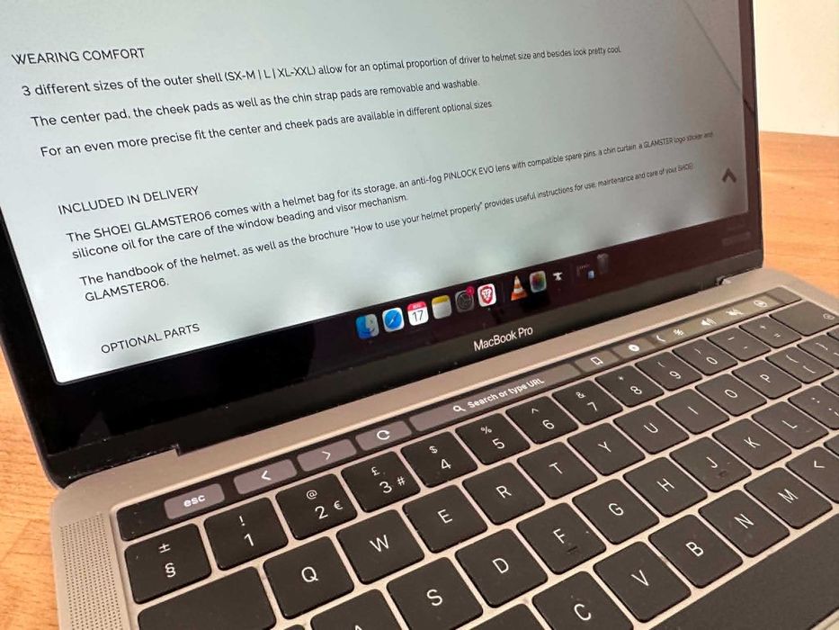 Macbook Pro 13 2018 Touch Bar 2.3 GHz I5