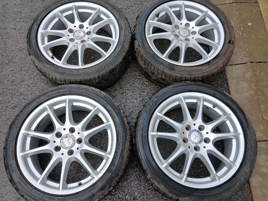 Оригинални Ал джанти 17цола за Mercedes w204-c-class.B-w245.5×112.w169-w212-vito-viano.CLA.