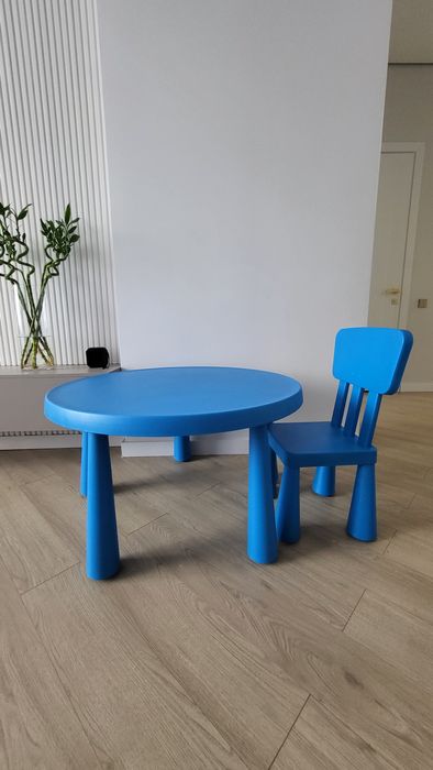 Стол и стул детский икеа
