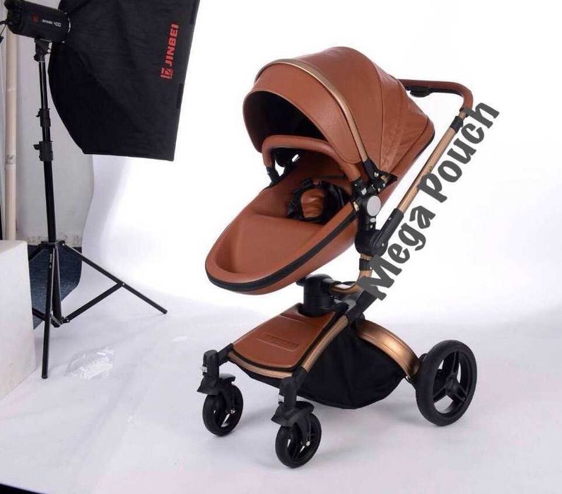 Промоция! Стилна бебешка количка AULON BABYFOND Hot Mom Fintera