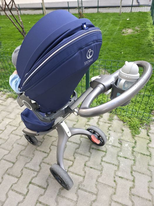 Carucior Stokke, culoare albastru