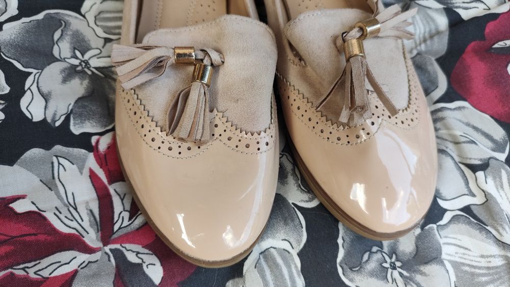 Mocasini din piele