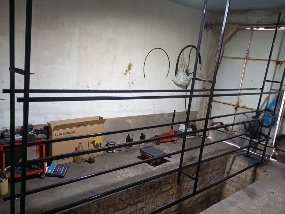 Устахона ва Гараж учун Мустаҳкам Темир Стеллаж Сотилади!