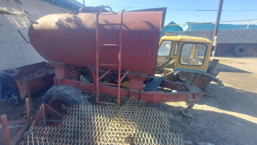 Продам бочку на колесах