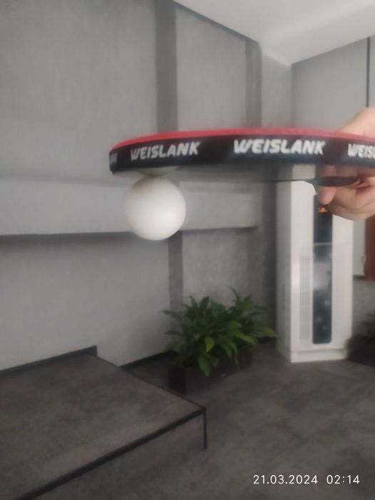 Профессиональная ракетка для настольного тенниса.WEISLANK.7звезд.Новая