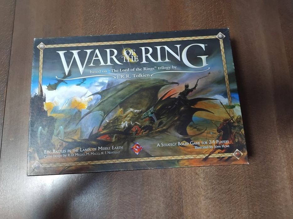 War of the ring - първо издание. Настолна игра по Властелина на пръсте