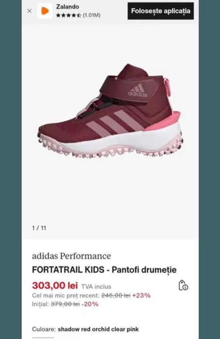 Adidasi/sneackersi Adidas Traxion originali pt fete,mar 29,