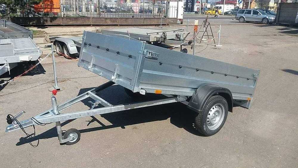 Vand remorca cu 1 axa sau 2 axe 750 kg noua, in Jud Brasov