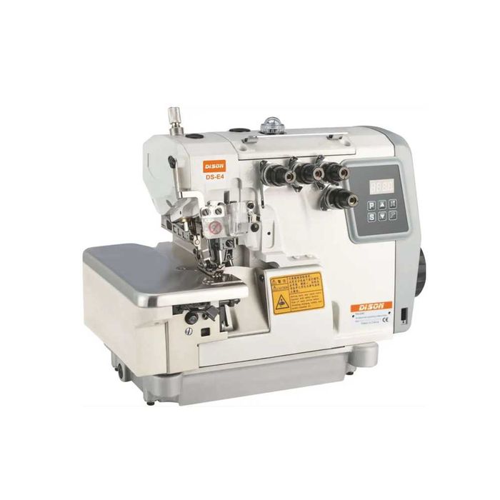 Оверлок DISON DS-E4-4 – промышленный, 4-ниточный, универсальный