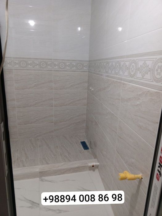 Kafel ishlarini qilamiz