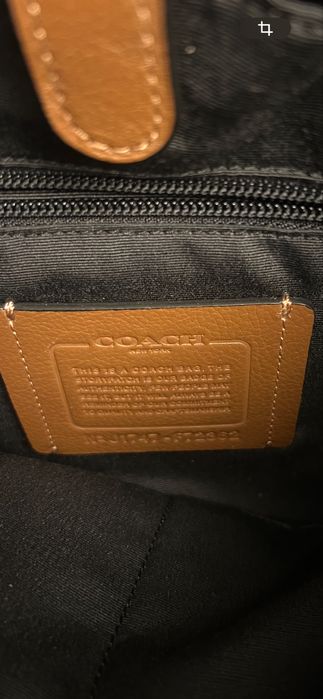 Geantă bărbați Coach nouă, originală, dimensiuni 33cm x 30cm.