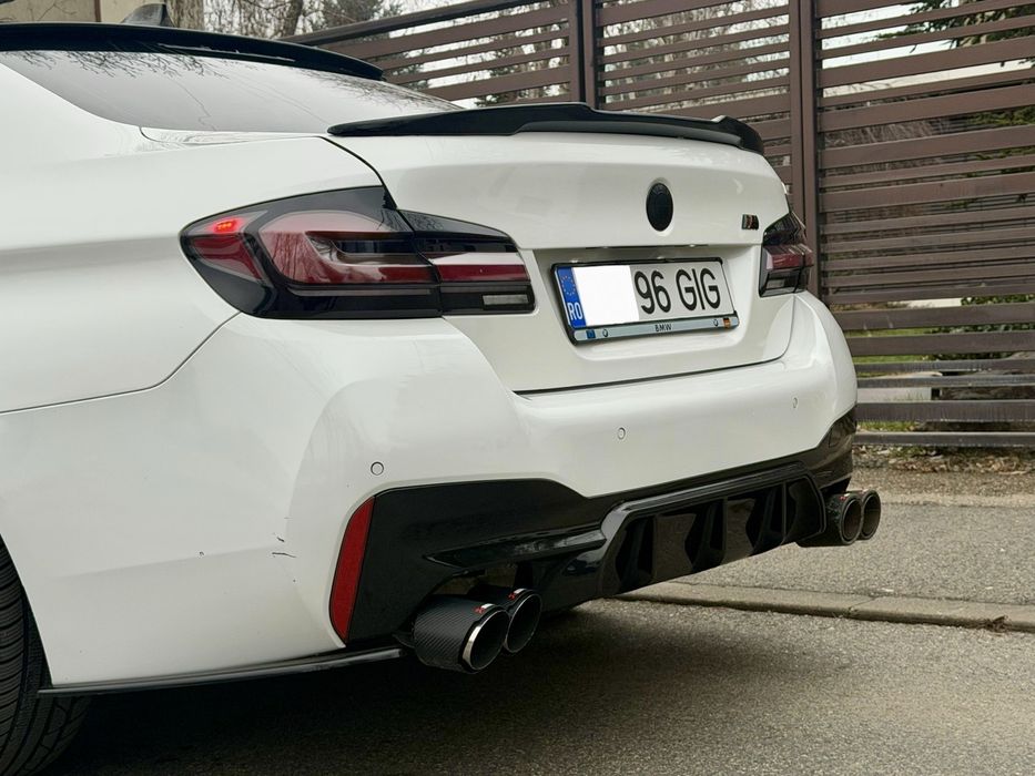 Bmw 5.20d FaceLift M Packet alb Perlat  stare foarte buna