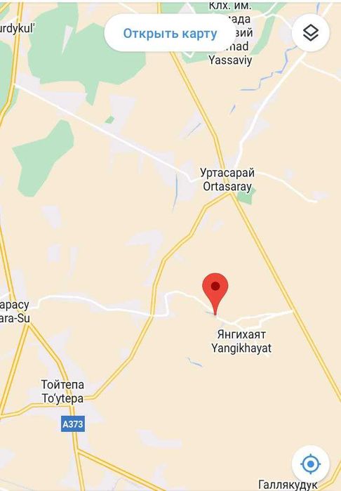 Yu  Дача 14соток, кадастр, 5км от Тойтепы Уртачирчикский р-н