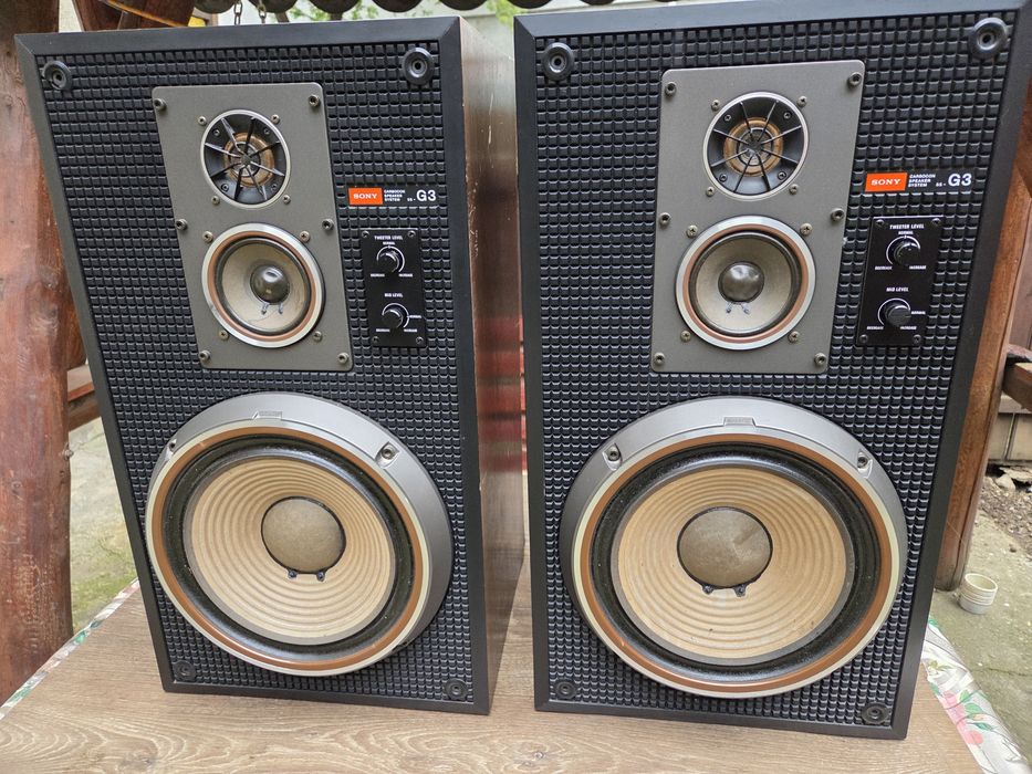 Boxe vintage sony ss-g3 made in japan