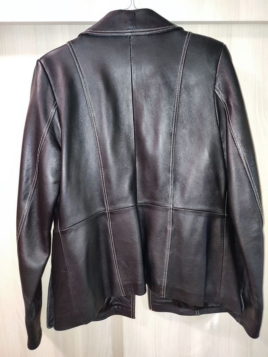 Geaca  piele naturala damă m XL