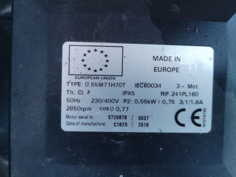 Wilo Помпа за Басейн 220V Qmax10m3 Hmax8m