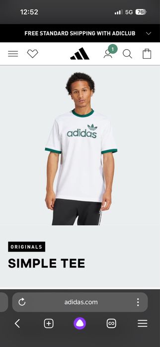 Adidas Simple Tee Original