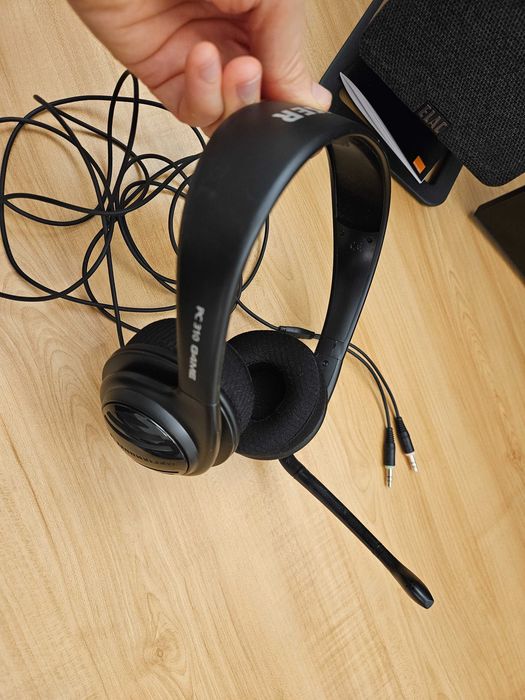 Casti Sennheiser PC310 cu bureti noi, pentru gaming si office