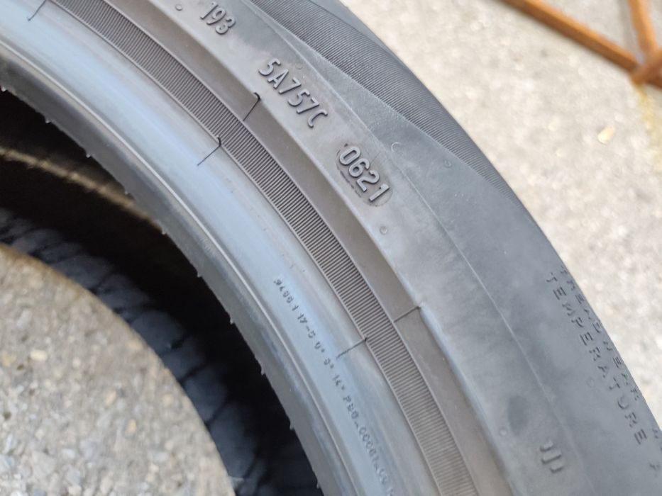 255/45/19" 2бр Pirelli scorpion zero, dot0621,7mm