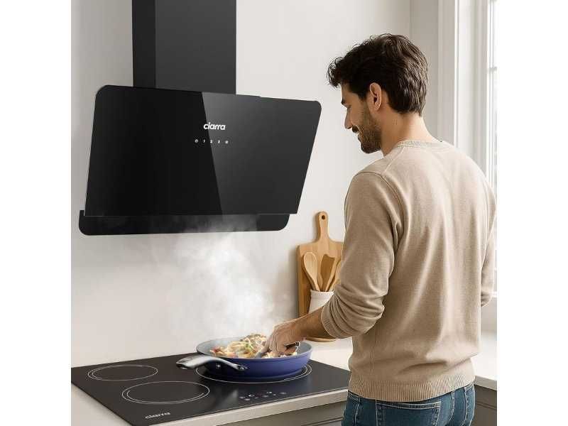 Кухненски Аспиратор CIARRA CBCB6765C, 60 см, 580 м³/ч, Черен