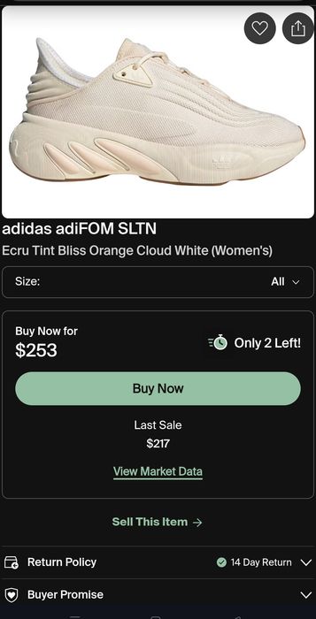 Adidași Adidas adiFOM SLTN  de dama 38