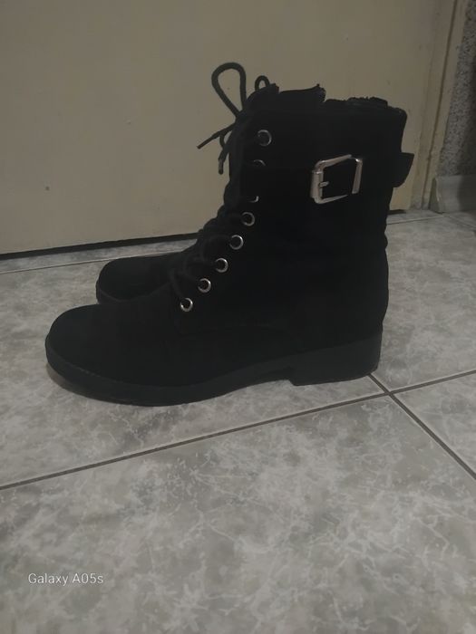 Велурени дамски боти р-р 37