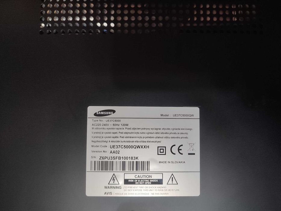 Телевизор Samsung UE375000QWXX