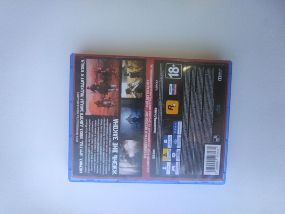 Red Dead Redemption 2 PS4 (RDR 2) – 2 диска
