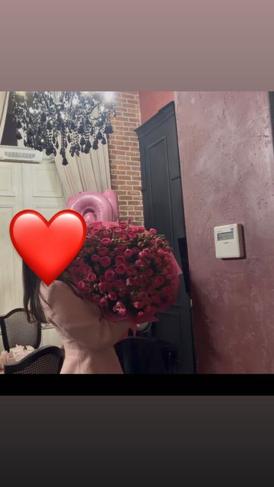 Букеты свежих роз