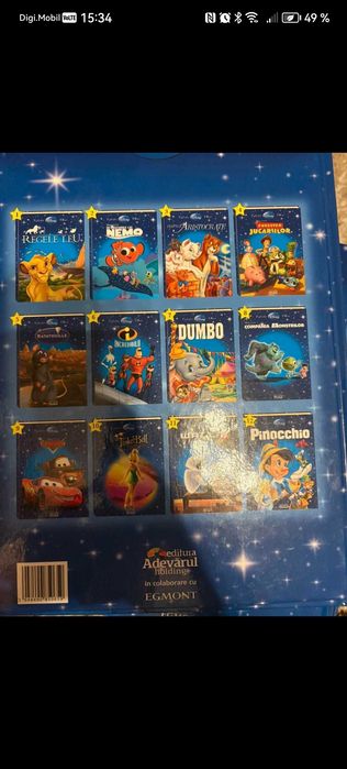 4 colectii carti Disney