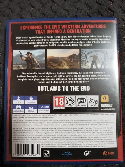 Red dead redemption, ps4