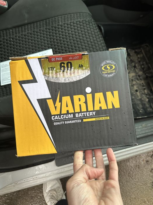 VARIAN аккумулятор 12V 60ah