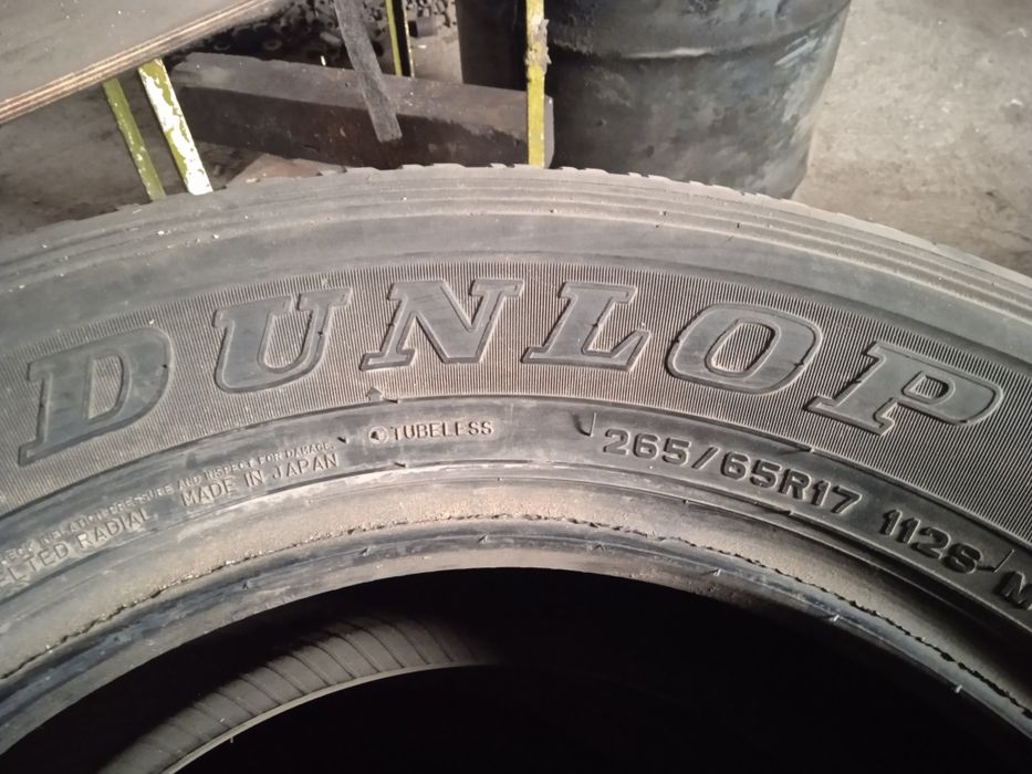 Резина Данлоп Япония