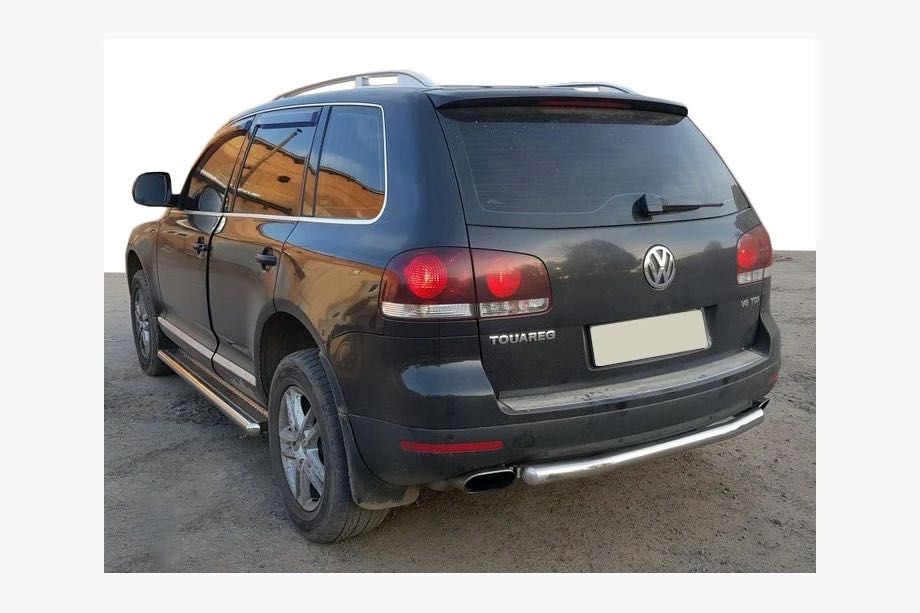 Bullbar, Bara protectie spate inox - VW TOUAREG