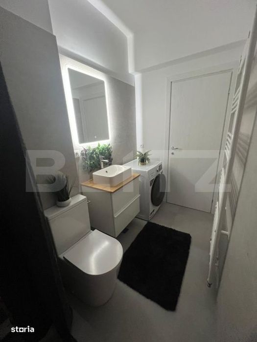 Apartament 3 camere Green Residence, parter, mobilat si utilat